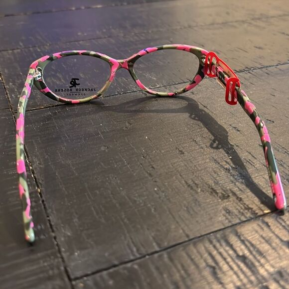 Jackson Roger Hand Made Camo Camouflage Eyeglasses Square Glasses Frames - Picture 4 of 10